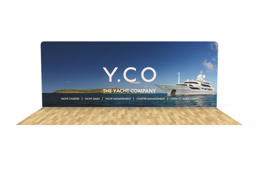 20ft Straight Tension Fabric Display