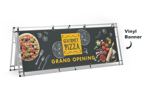 A Frame Banner Display